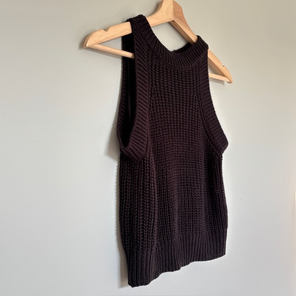 Vintage‎ Wet Seal Women's Size Small Halter Top Knitted Indie Y2K Festival Black - Picture 2 of 8